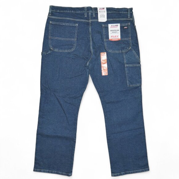 Dickies Men's Size 42x30 Carpenter Jeans Loose Fit Dark Wash Denim NWT - Picture 6 of 15